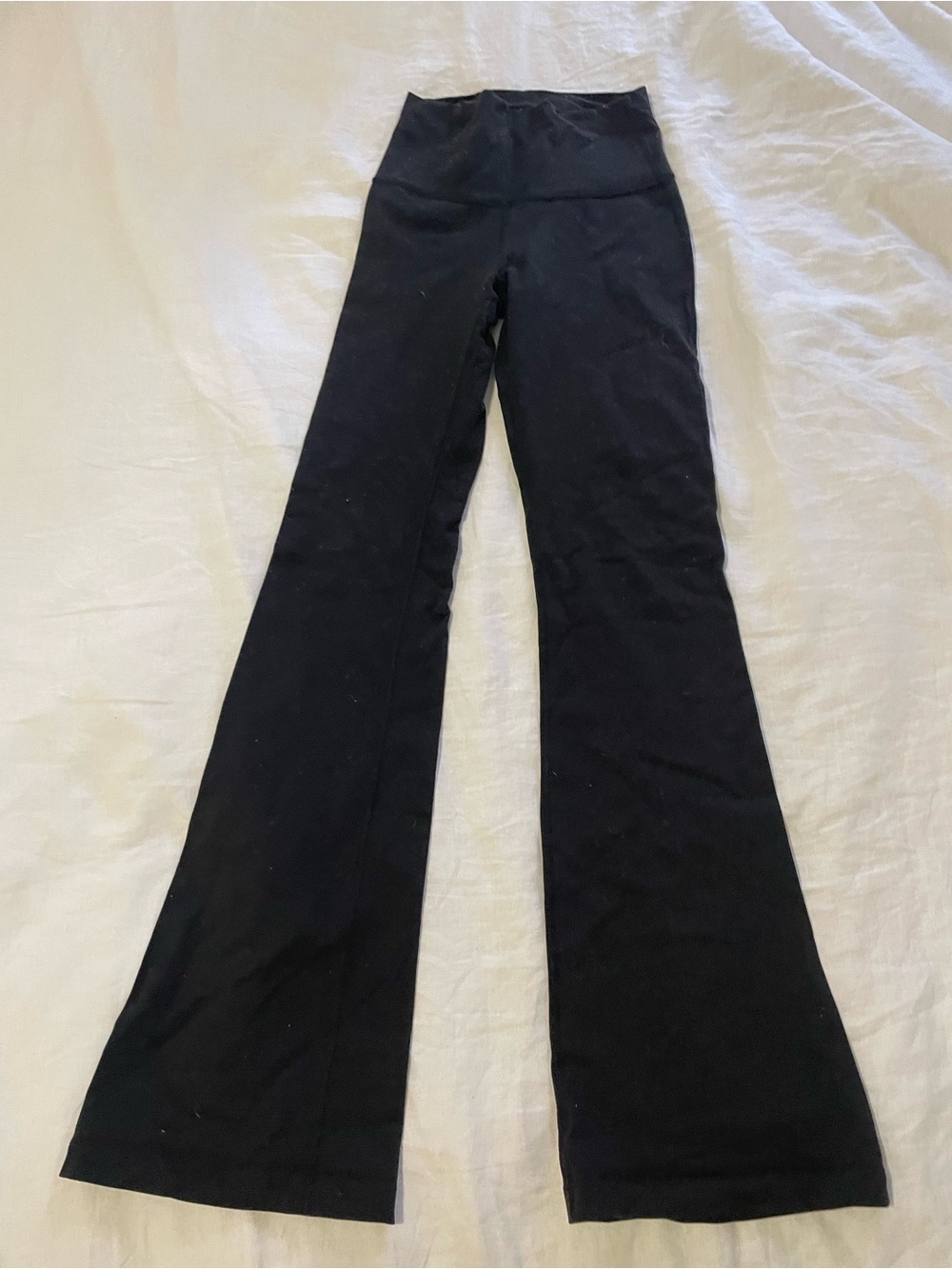 lululemon athletica Black Flare yoga pants